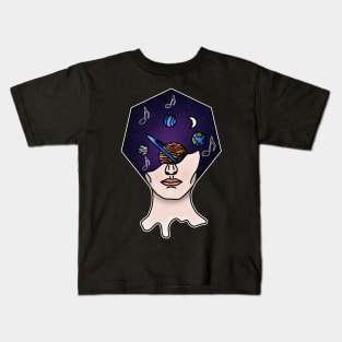 The thinking head Kids T-Shirt